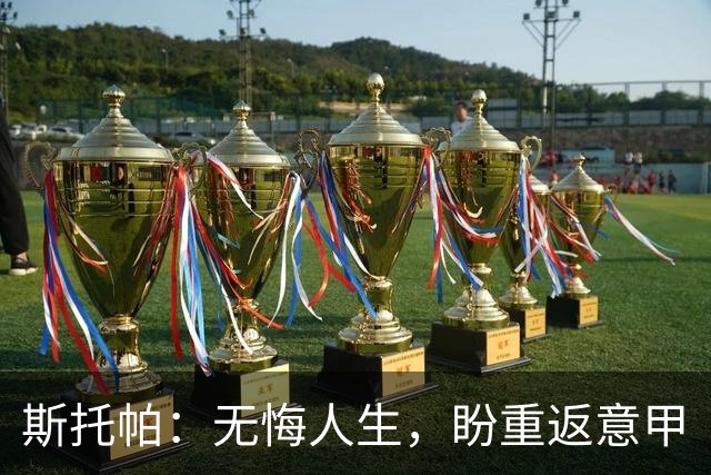 斯托帕：无悔人生，盼重返意甲